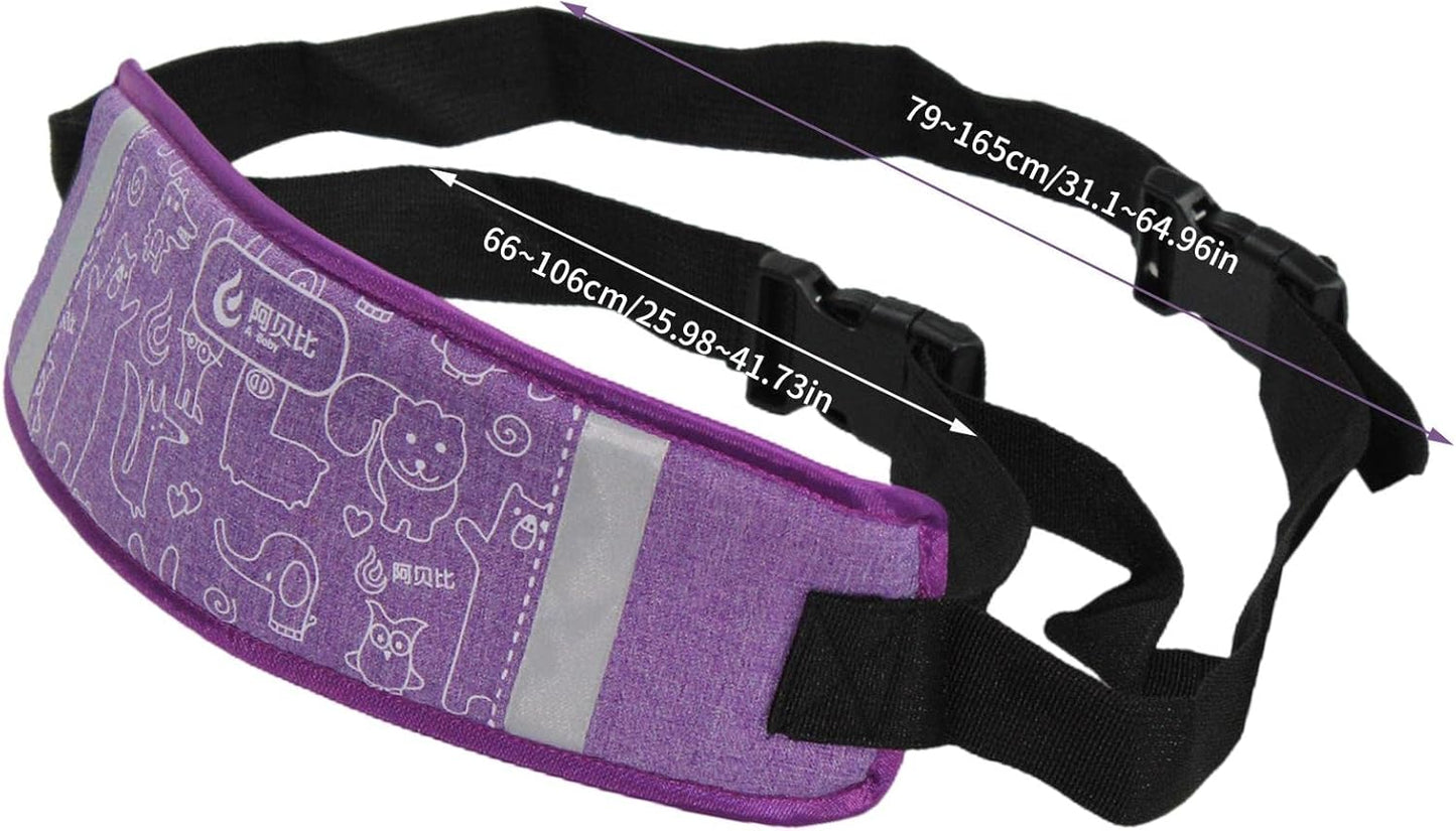 Children Motorcycle Harness, Motorcycle Rear Seat Safety Belt, Daily Cycling Aid Safety Vehicle Support, Reflective Bicycle Kids Safety Assist Strap