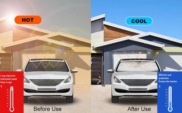 Foldable Car Windshield Sun Shade