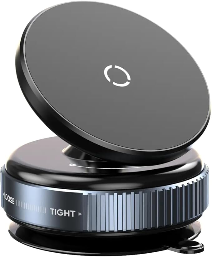 K009 Vacuum Suction Phone Mount for Car Wireless Stand Magnetic Phone Holder