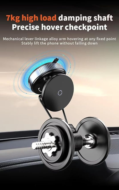K009 Vacuum Suction Phone Mount for Car Wireless Stand Magnetic Phone Holder