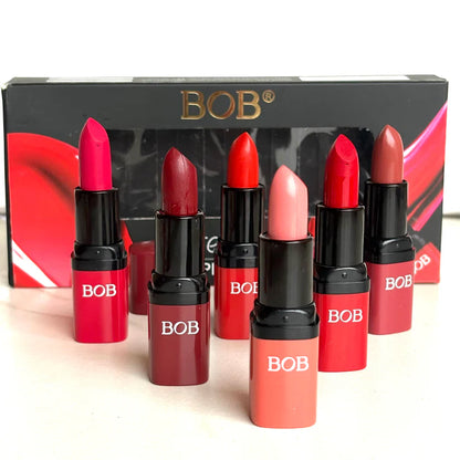 Original BOB Matte Lipstick Super Stay - pack of 6 lipsticks Shade