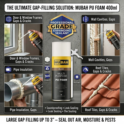 MUBAH Multi-Purpose PU Foam Spray